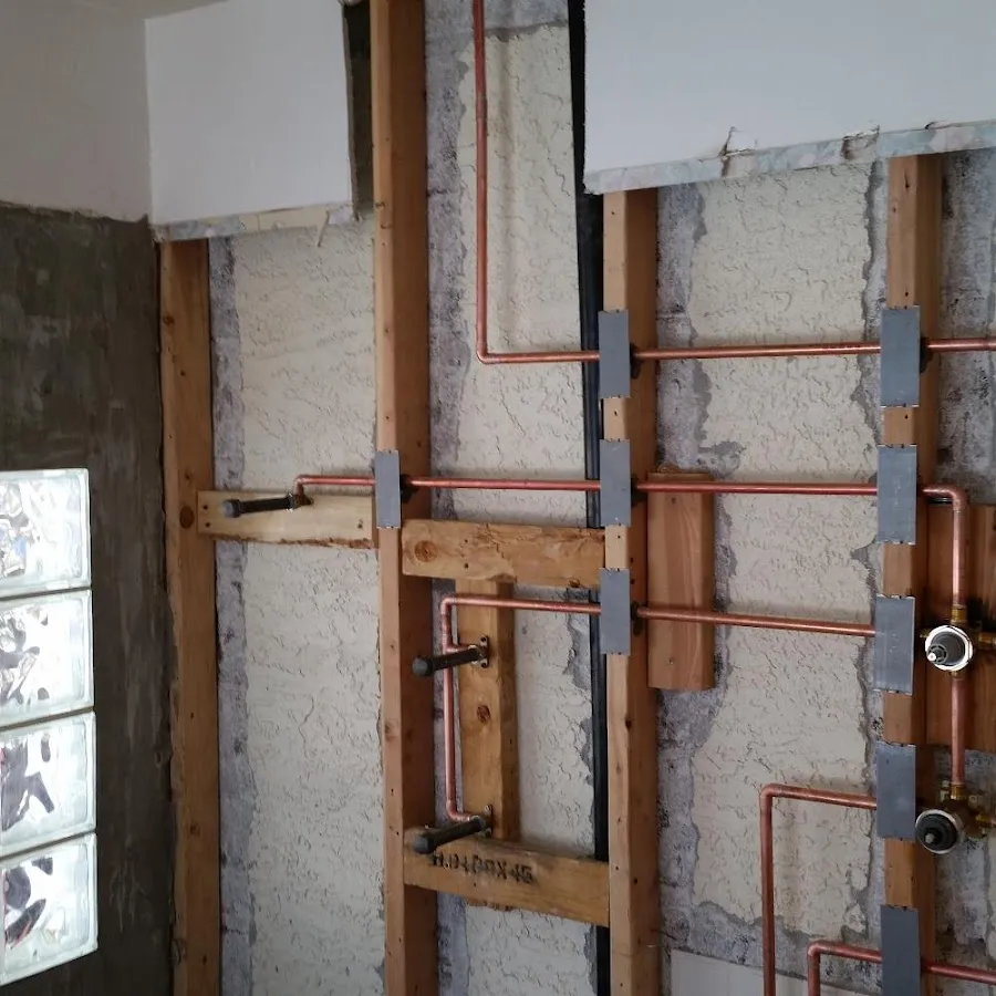 Copper pipe installation for Repiping in Camillus
